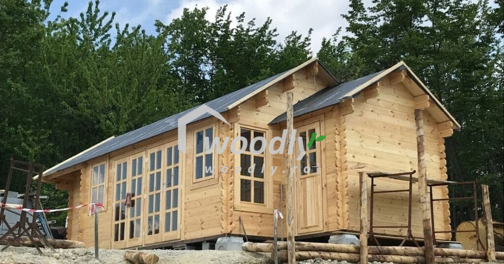 Clienti Casuța de grădină din lemn de pin AN933 MARA 7x4m, 28mp