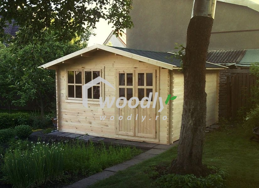 Clienti Cabană din lemn de pin nordic NATURA