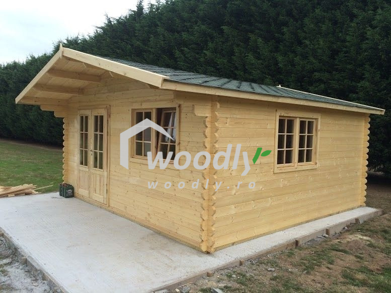 Clienti Cabană din lemn de pin nordic NATURA