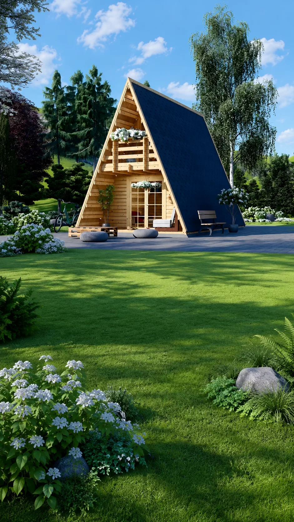 casa lemn Tip A