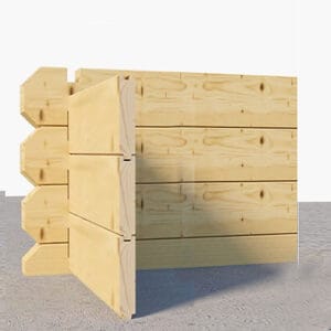 Perete de 28mm Lemn Pin Nordic