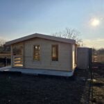 Montaj casa din lemn ROYAL Valcea