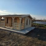 Montaj casa din lemn ROYAL Valcea