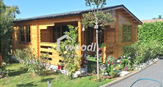Poze client Casa lemn 27m, terasa 8mp, 2 camere, OLIVIA