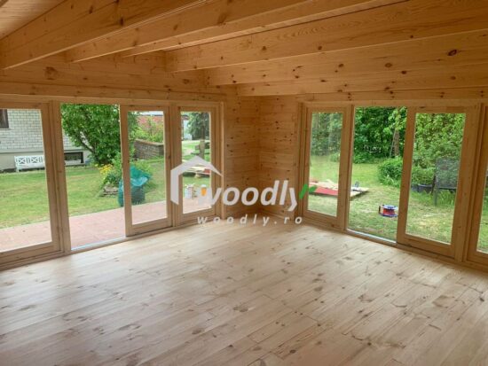Foto client Casa din lemn pentru birou 30mp, MIA
