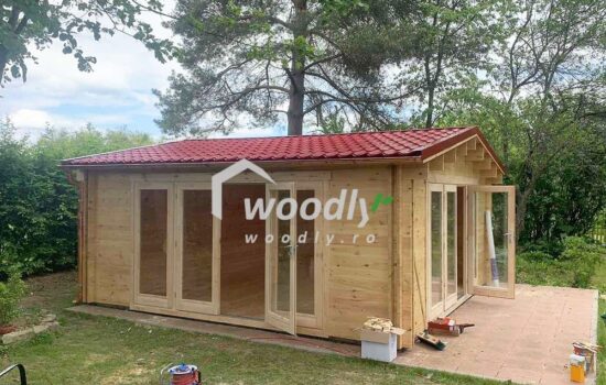 Foto client Casa din lemn pentru birou 30mp, MIA