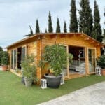 Foto client Casa din lemn pentru relaxare 30mp, MIA