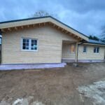 Casa lemn 68 mp, 6 camere, perete dublu, ADELE