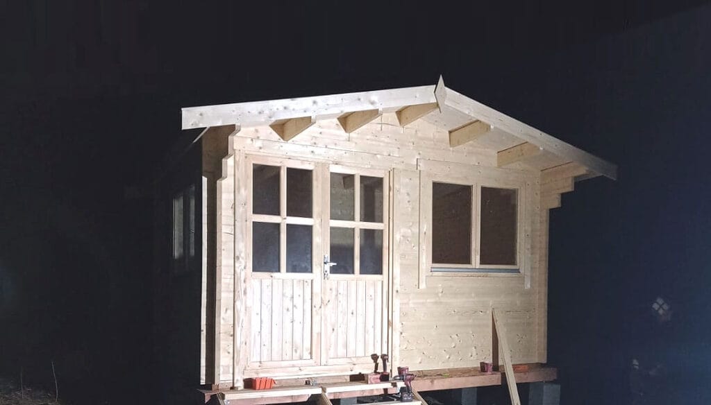 Montaj casuta de gradina in Valcea