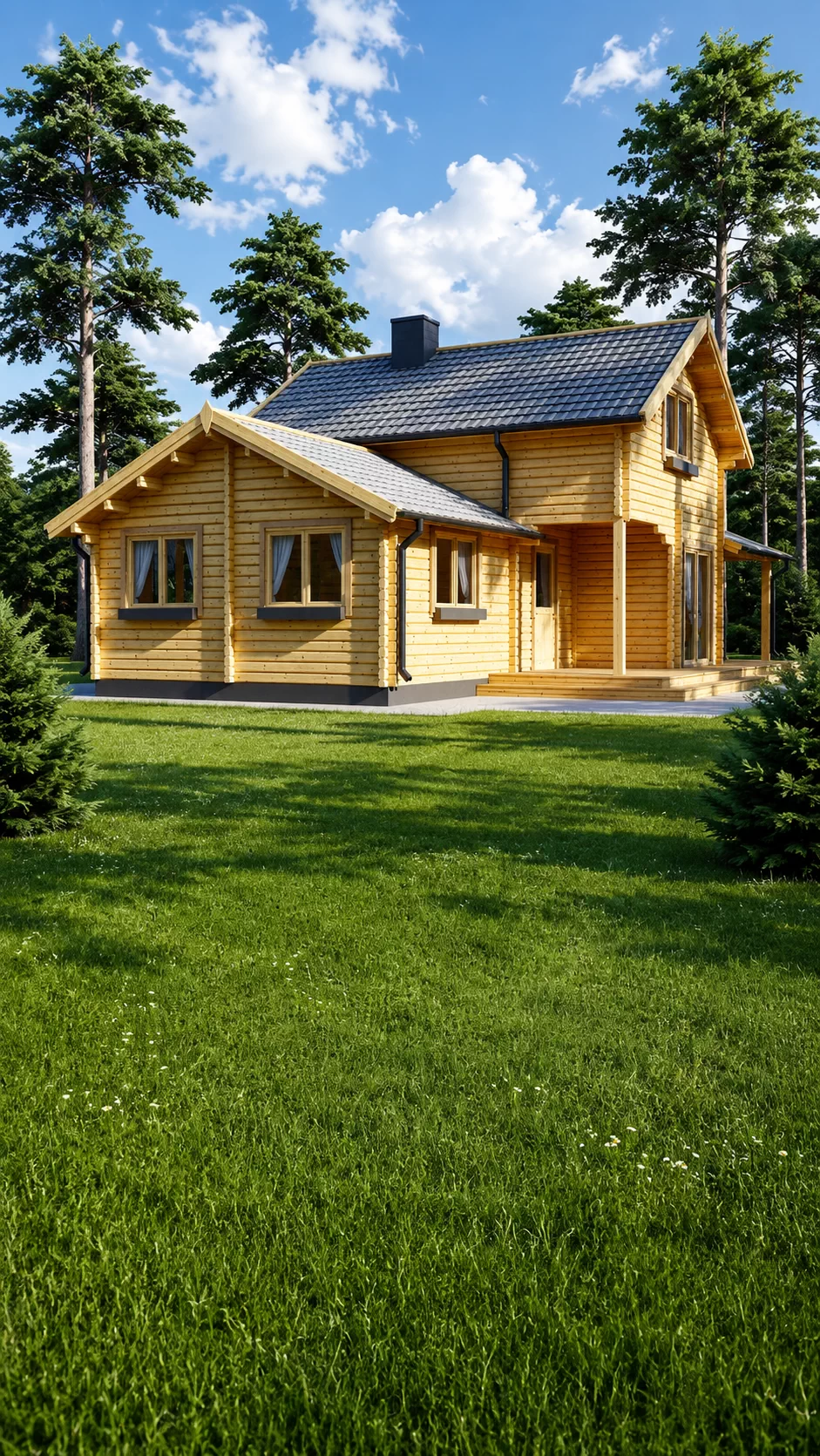 casa din lemn modulara Holland