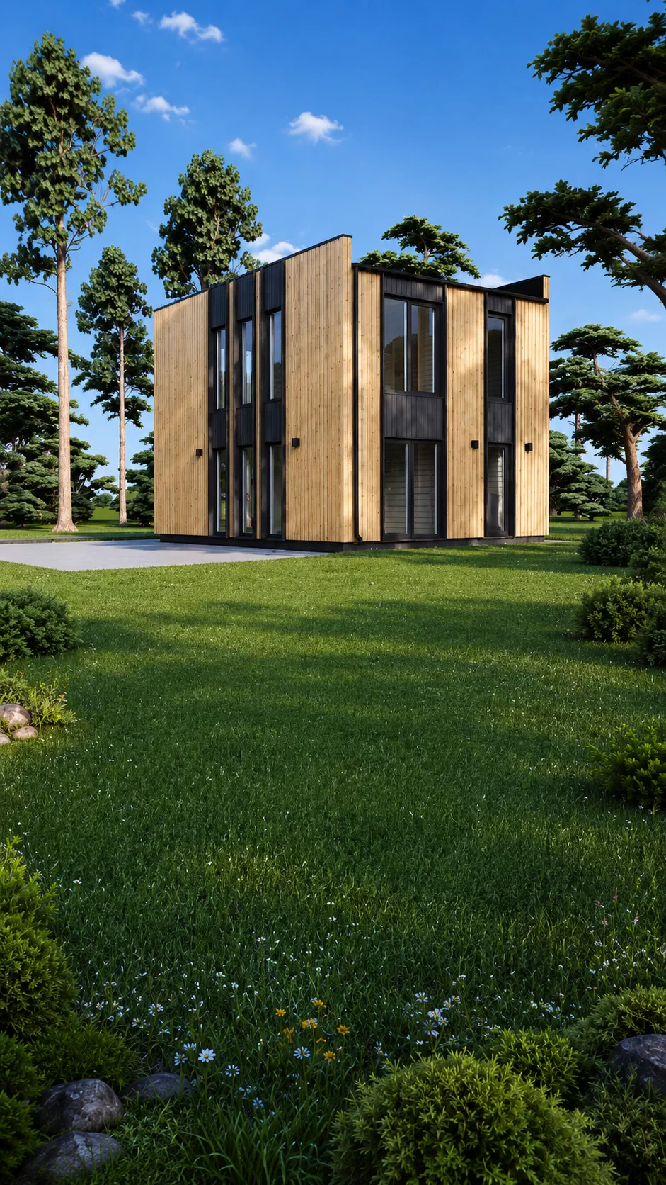 casa modulara lemn Kaya 4