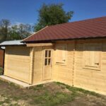 Foto client Cabana din lemn cu mansarda SCOOT