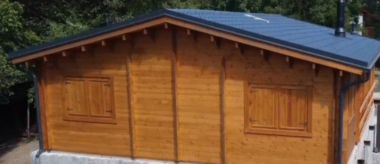 Foto client Casă din Lemn izolată, 72mp Alice