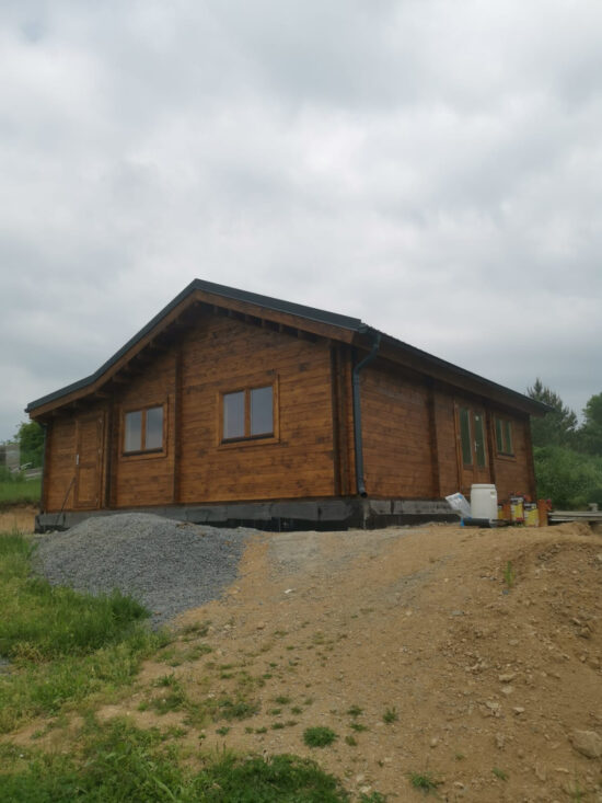 Foto client Casa din lemn 54 mp Greta MODIFICATA
