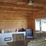 Poza client Casa din Lemn 36mp, veranda, 2 camere, perete unic de 44mm, 6x6m, CAMILA