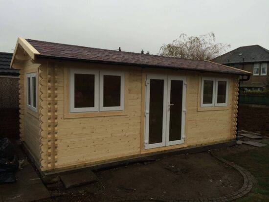 Poze client Casuta de gradina din lemn Oak