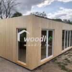 Casa din lemn moderna 47mp Premium