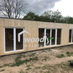 Casa din lemn moderna 47mp Premium