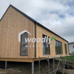 casa din lemn izolata