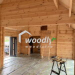 Casa de lemn izolata din Pin Nordic Adaline