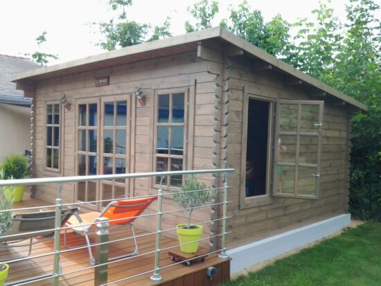 Foto client atelier de grădină din lemn Essex