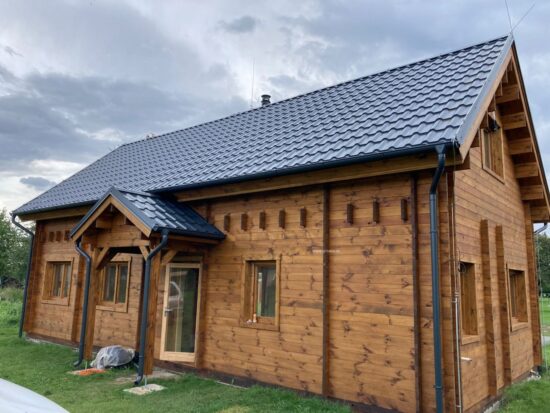 Foto client 3 Casa din lemn cu mansada 132mp si terasa acoperita 14 mp Vera