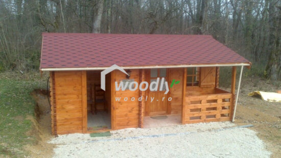 Foto client cabana din lemn izolata 30 mp Nanates