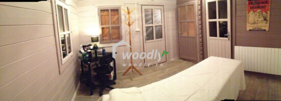 Foto client cabana din lemn izolata 30 mp Nanates