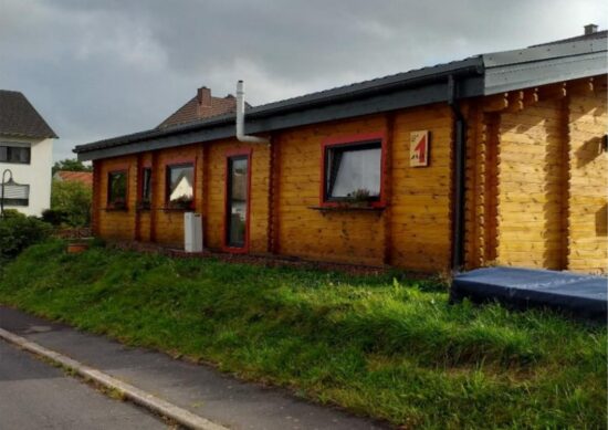 Foto client Casă din lemn izolată cu 2 dormitoare, living, 2 băi, 103mp, LIMOGES