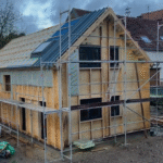 Foto client Casă din lemn cu mansardă, 170 mp Ingrid