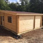 Foto client Casă din lemn izolată, 60mp, Fill