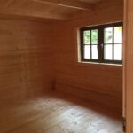 Foto client Casă din lemn izolată, 60mp, Fill