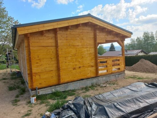 Foto client Casă din lemn  cu verandă Amelia