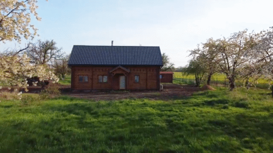 Imagini client Casa din lemn cu mansada 132mp si terasa acoperita 14 mp Vera