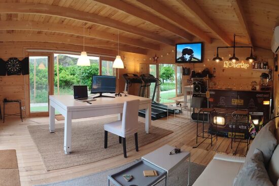 Foto client Casa din lemn pentru birou 30mp, MIA