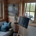 imagini client casa de lemn izolata cu terasa AURA