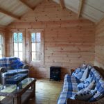 Foto client casuta din lemn, spatiu relaxare CLOCKHOUSE