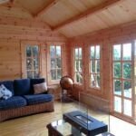 Foto client casuta din lemn, spatiu relaxare CLOCKHOUSE