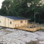 Imagini beneficiar Casa din lemn rezidentiala 120 mp, 3 dormitoare, bai, veranda Riviera