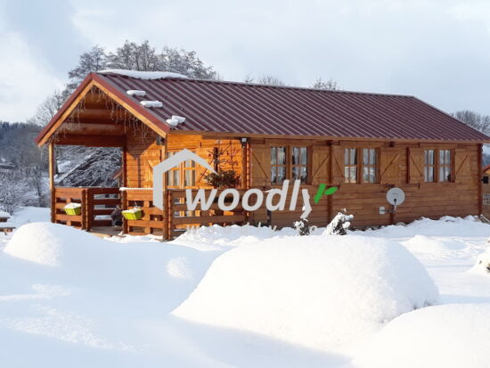 Imagine client Casa lemn cu verandă, 42 mp + 10 mp terasa, MIRELA