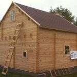 foto client casa din lemn izolata cu mansarda Livington