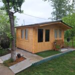 Foto client Căsuță de grădină din lemn montata în Botosani Natura