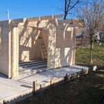 Foto client Căsuță de grădină din lemn montata în Botosani Natura