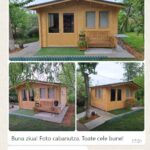 Foto client Căsuță de grădină din lemn montata în Botosani Natura