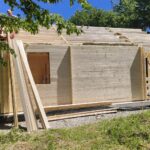 Cabana din lemn izolată, 55mp, montaj realizat de Woodly in Prahova