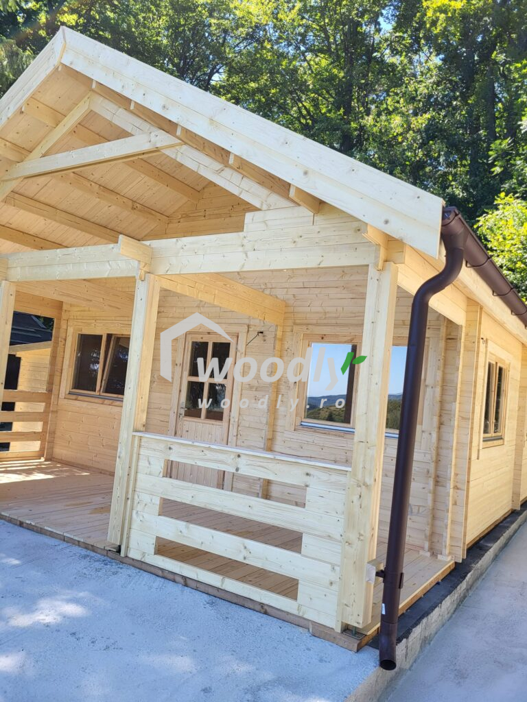 Prahova, Valea Doftanei, casa de vacanta din lemn Andra