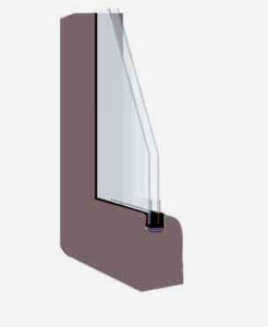 Ferestre din lemn cu sticla dubla tip termopan pentru case din lemn