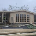 Montaj casuta de gradina din lemn, model MIA, 30mp +terasa, in Iasi-2