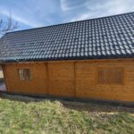 Caianu, Cluj - Montaj casă din lemn modulara, izolată, cu mansarda, Aura, 130 mp