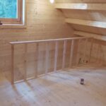 Dealu Negru, Cluj – Montaj cabană din lemn , LIVINGTON, 50mp, cu mansarda, terasa, 2 camere si baie